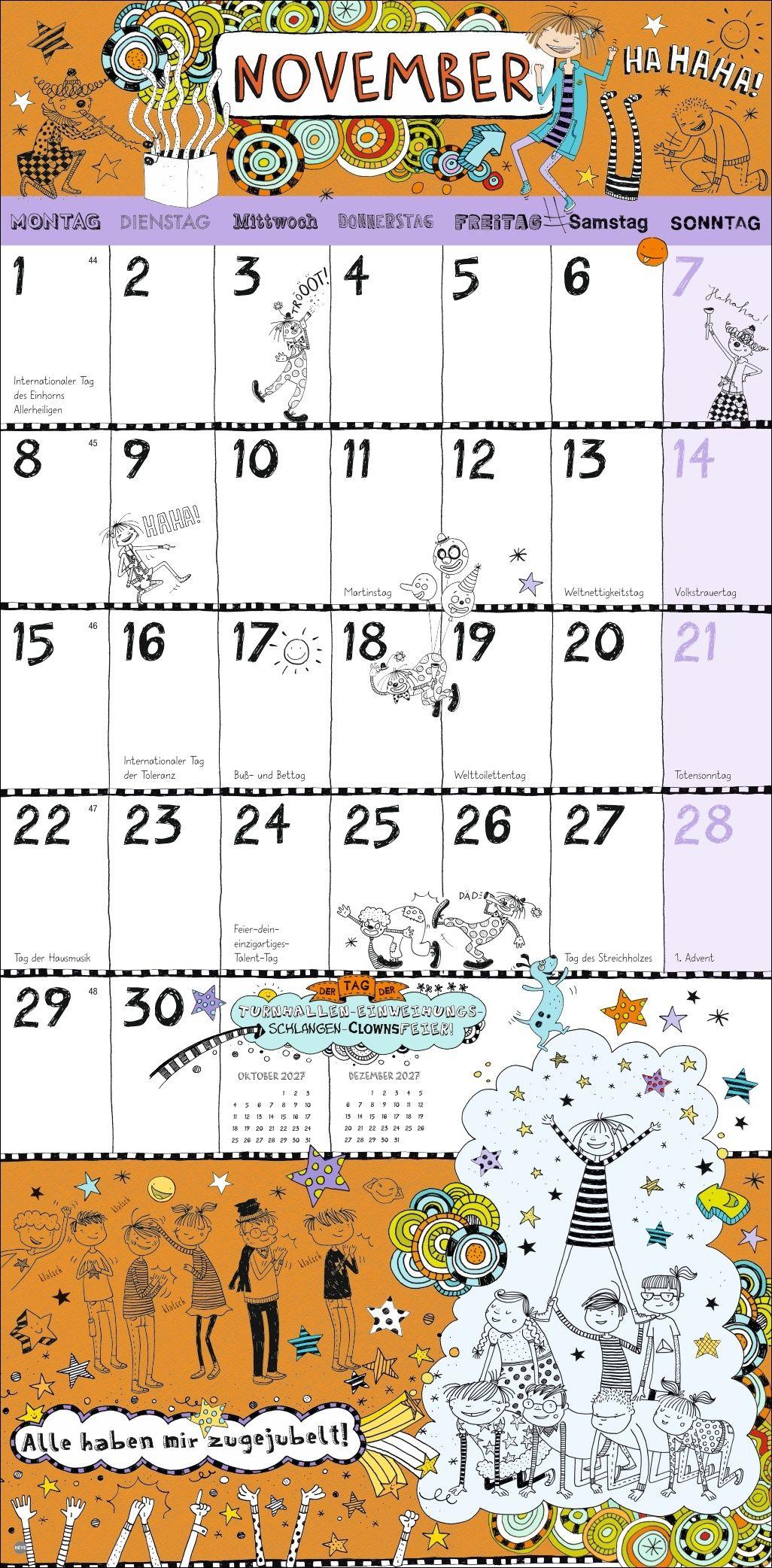 Beispielinhalt (Bild) Lotta-Leben Broschurkalender 2027