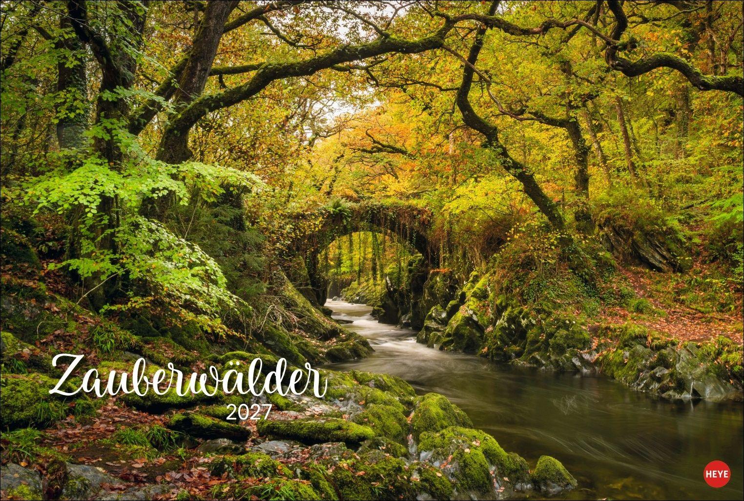 Vorderes Coverbild Zauberwälder Edition Kalender 2027