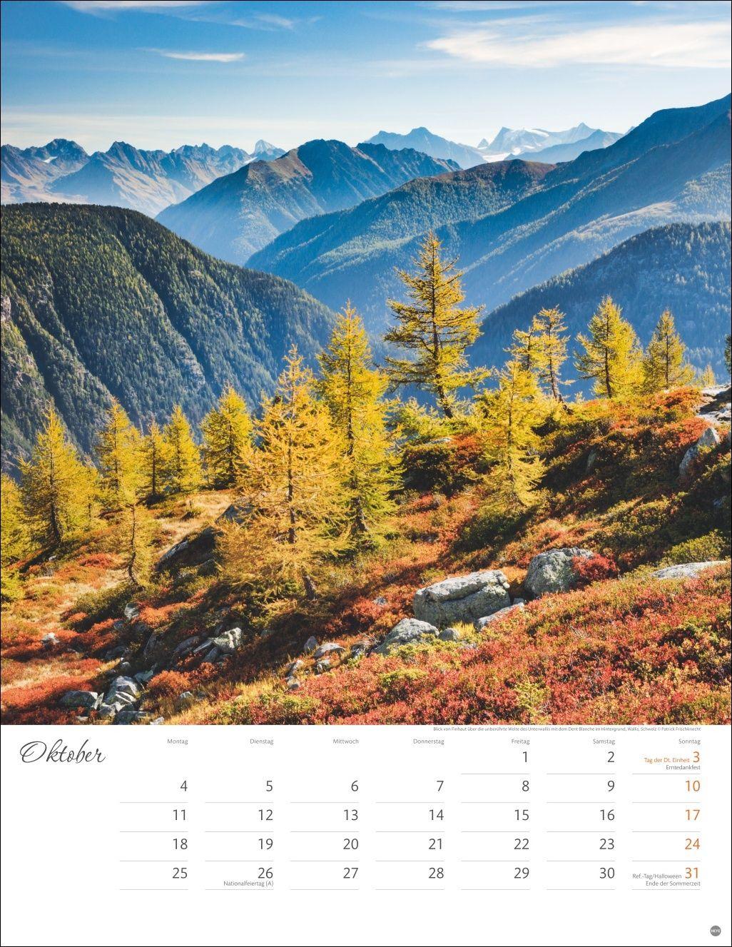 Beispielinhalt (Bild) Jenseits der Hast Posterkalender 2027