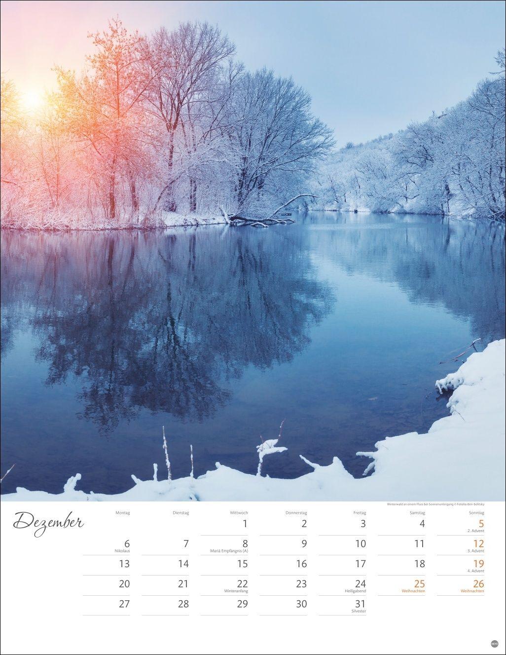 Beispielinhalt (Bild) Jenseits der Hast Posterkalender 2027