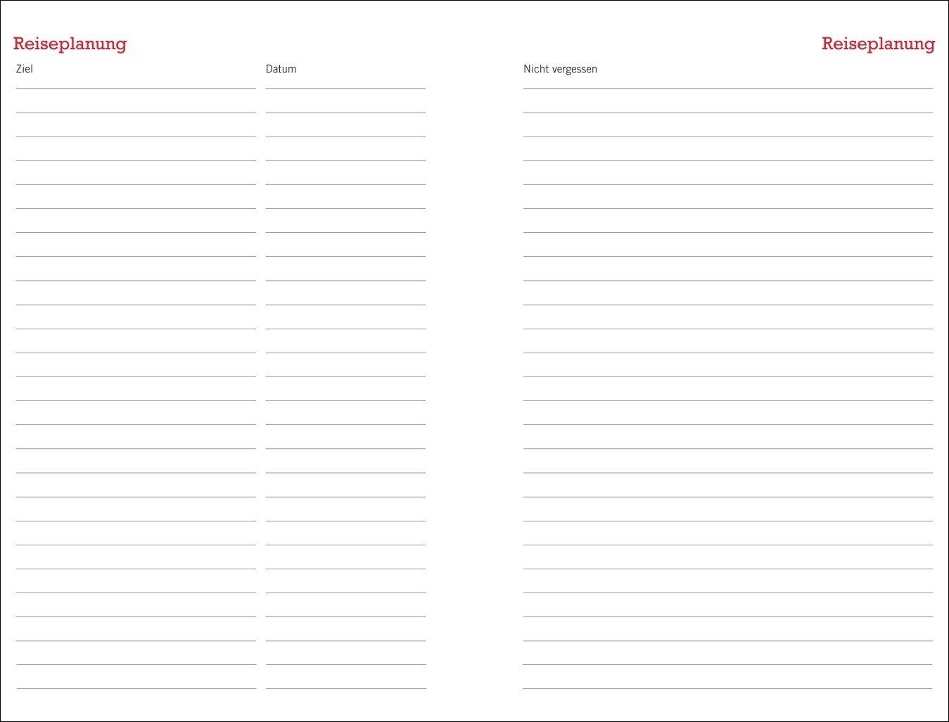 Beispielinhalt (Bild) Peanuts Familienplaner-Buch A5 2027