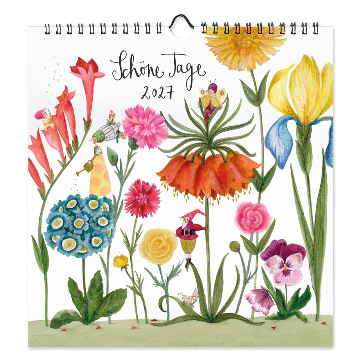 Vorderes Coverbild Schöne Tage Blumen 2027