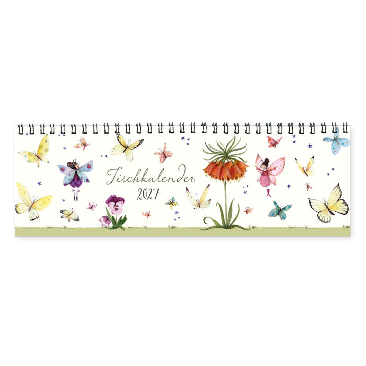 Vorderes Coverbild Tischkalender Schmetterlinge 2027