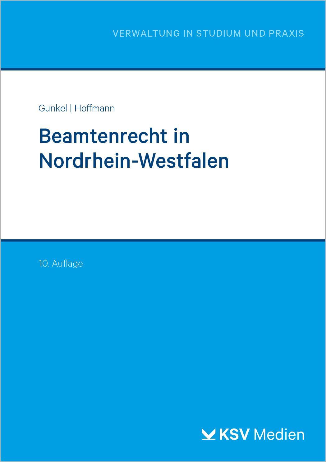 Vorderes Coverbild Beamtenrecht in Nordrhein-Westfalen