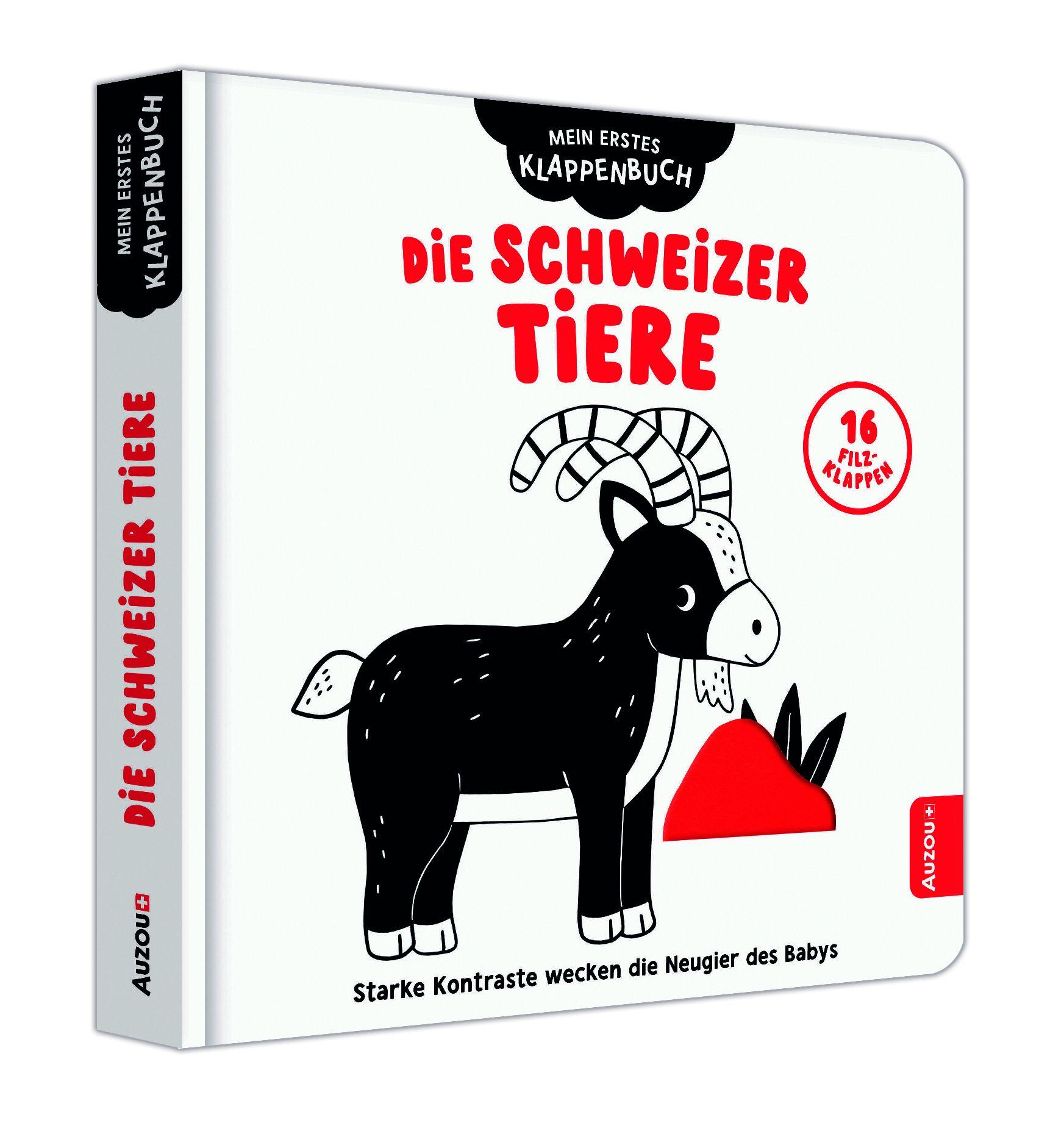 Vorderes Coverbild Mein erstes Klappenbuch: Die Schweizer Tiere