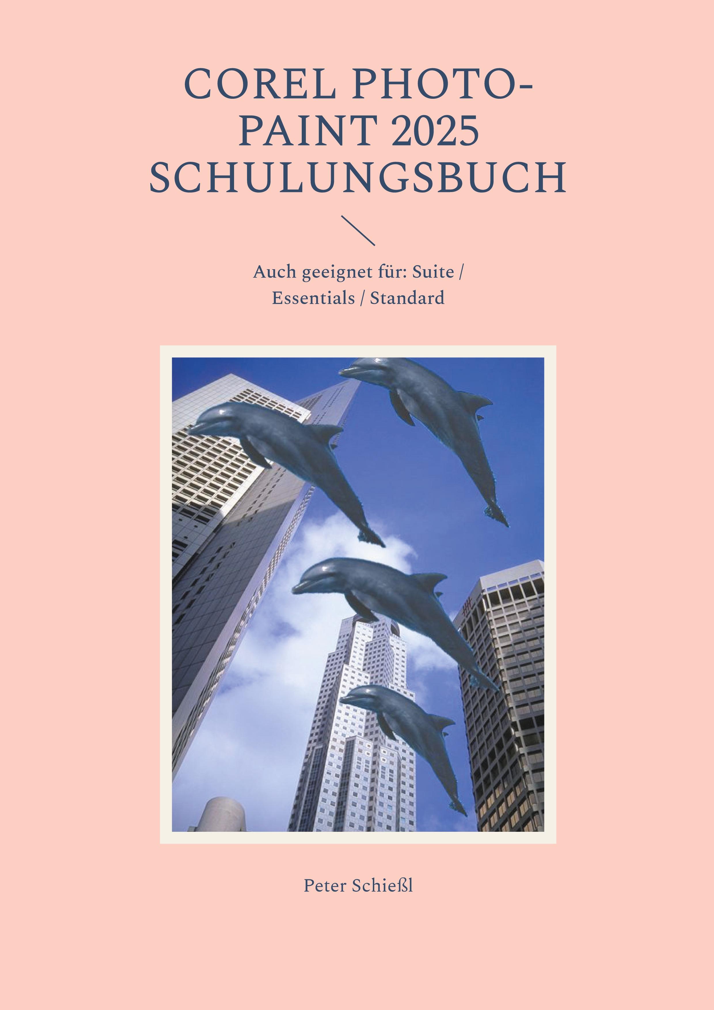 Vorderes Coverbild COREL PHOTO-PAINT 2025 - Schulungsbuch mit vielen Übungen
