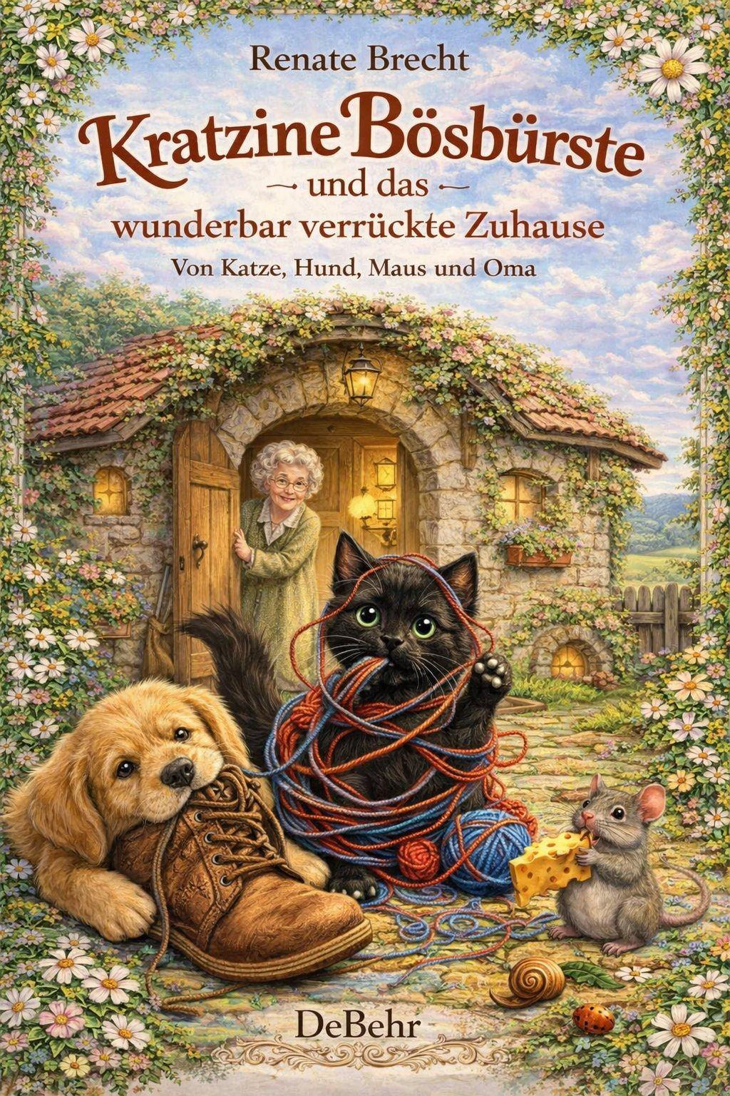 Vorderes Coverbild Kratzine Bösbürste und das wunderbar verrückte Zuhause - Von Katze, Hund, Maus und Oma
