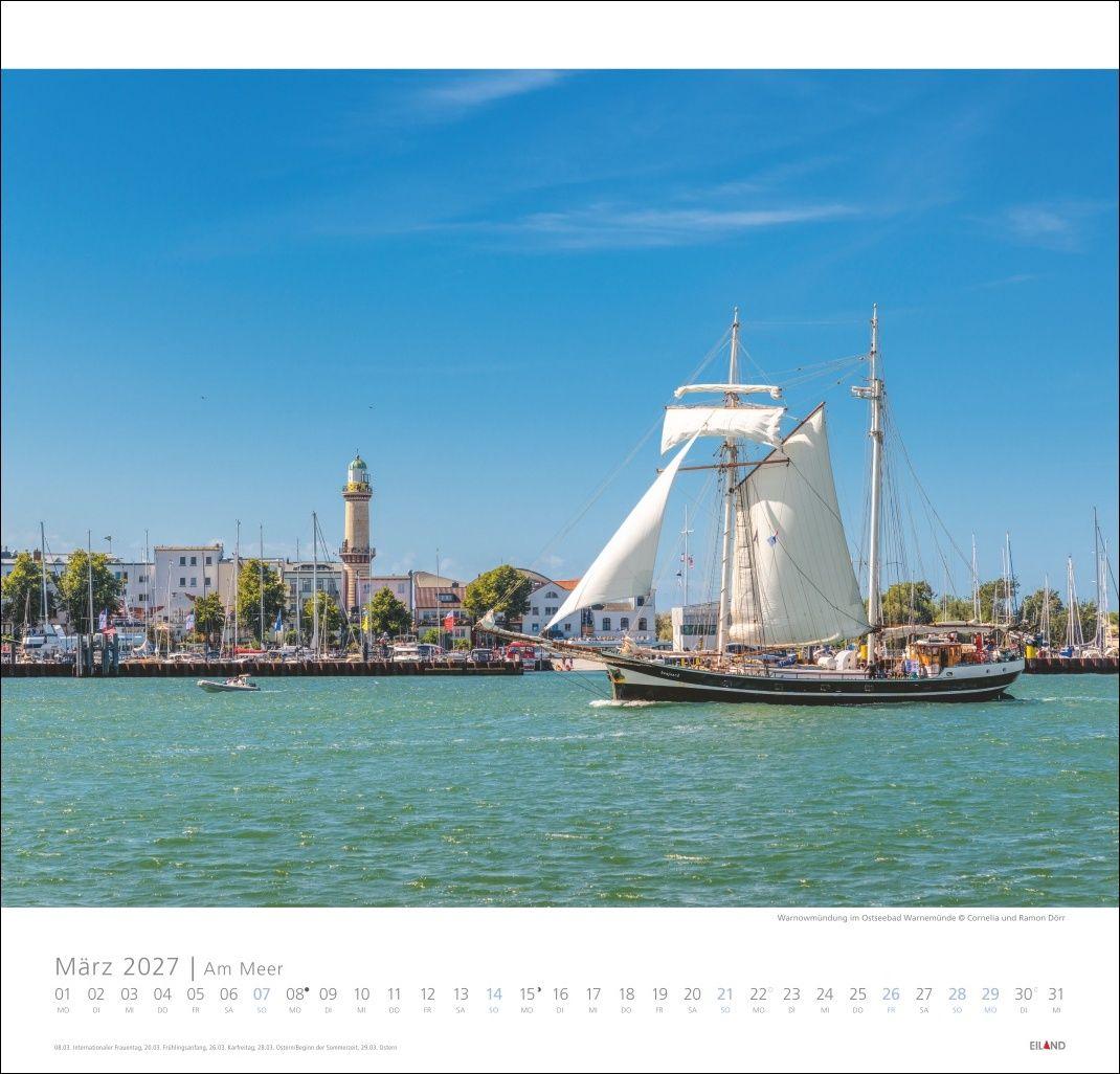 Beispielinhalt (Bild) Am Meer Edition Kalender 2027 - Sand, Wind und Wellen