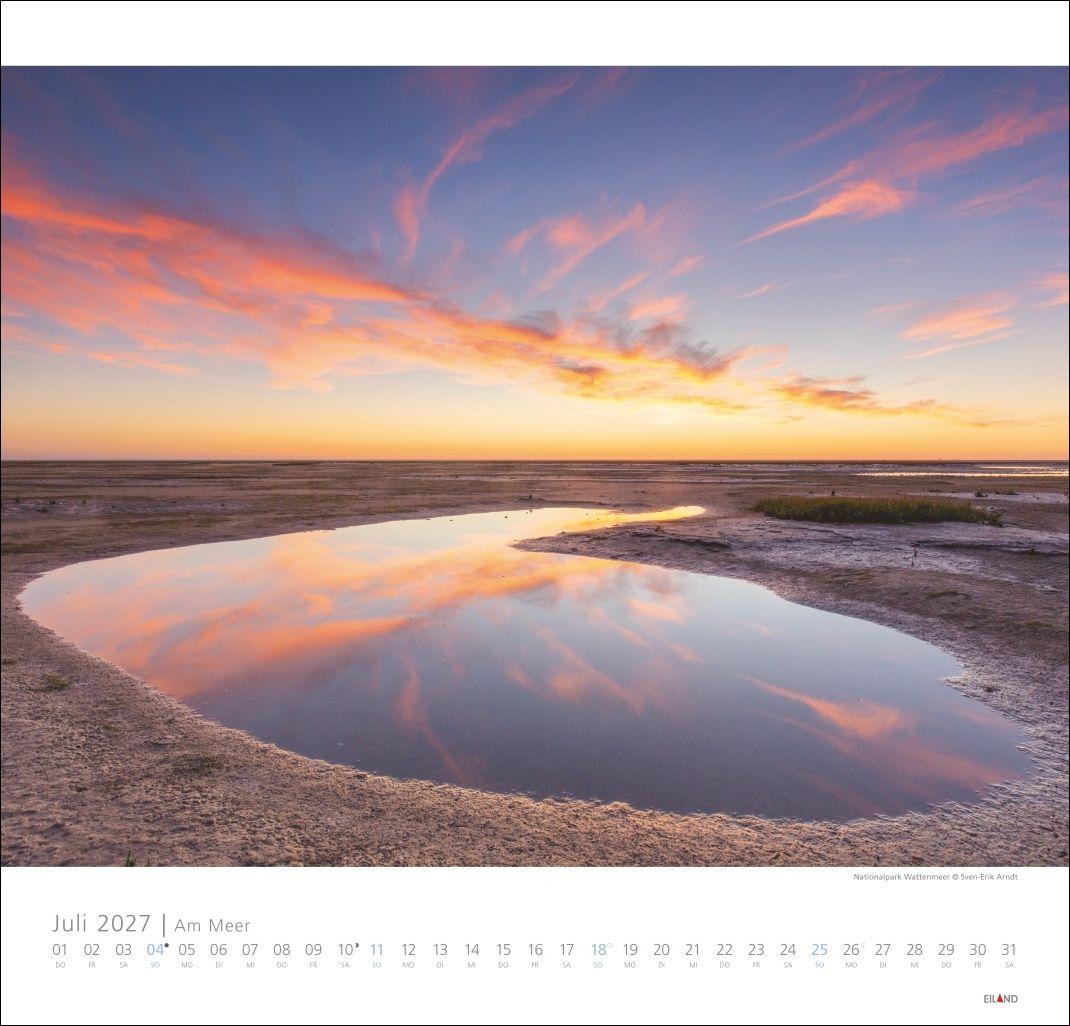 Beispielinhalt (Bild) Am Meer Edition Kalender 2027 - Sand, Wind und Wellen