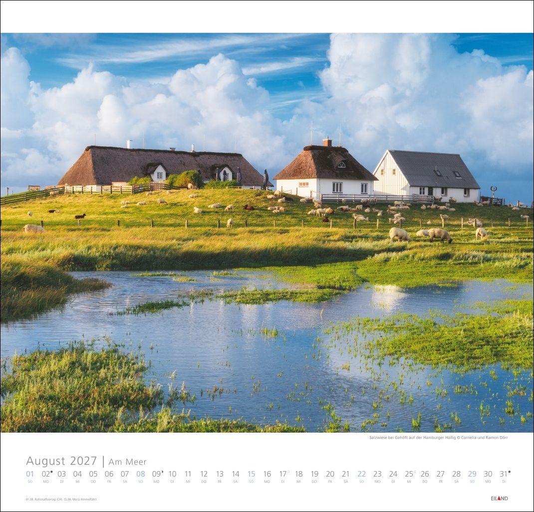 Beispielinhalt (Bild) Am Meer Edition Kalender 2027 - Sand, Wind und Wellen