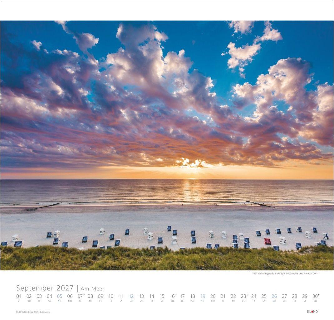Beispielinhalt (Bild) Am Meer Edition Kalender 2027 - Sand, Wind und Wellen