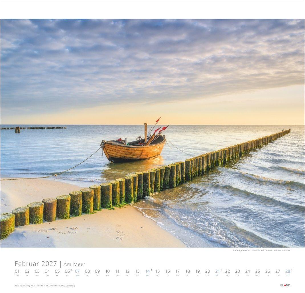 Beispielinhalt (Bild) Am Meer Edition Kalender 2027 - Sand, Wind und Wellen