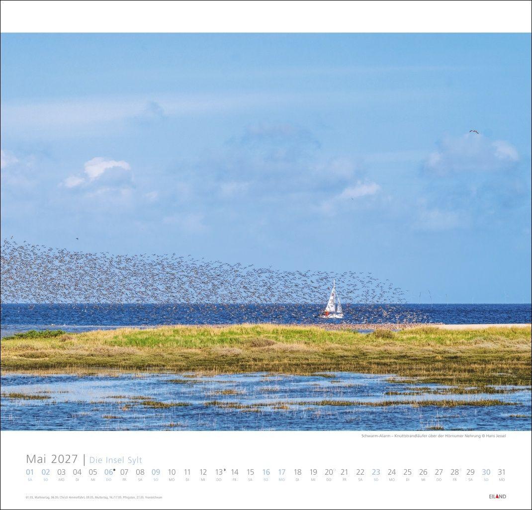 Beispielinhalt (Bild) Die Insel Sylt Edition Kalender 2027 - Hans Jessel