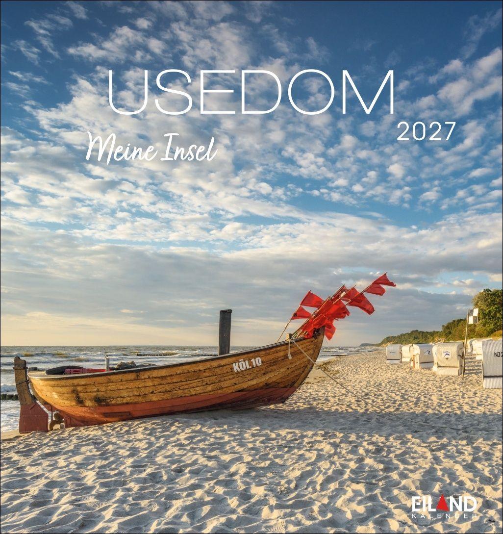 Vorderes Coverbild Usedom Postkartenkalender 2027 - Meine Insel