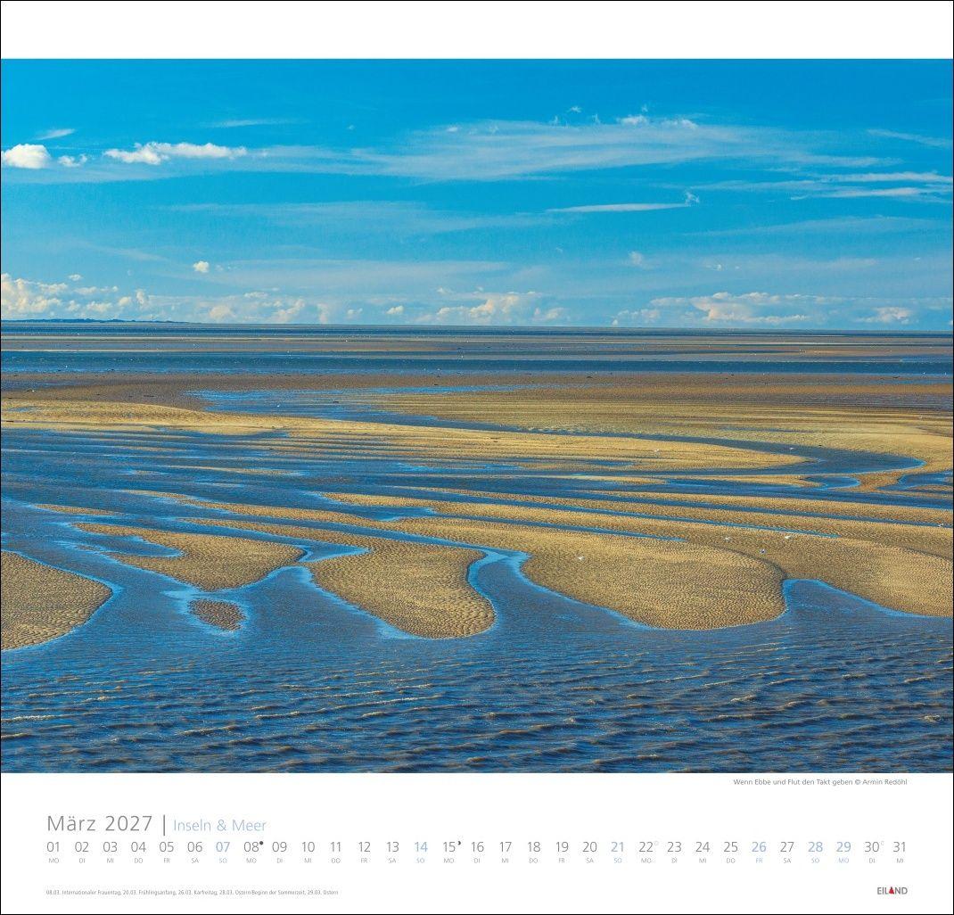 Beispielinhalt (Bild) Inseln und Meer Edition Kalender 2027