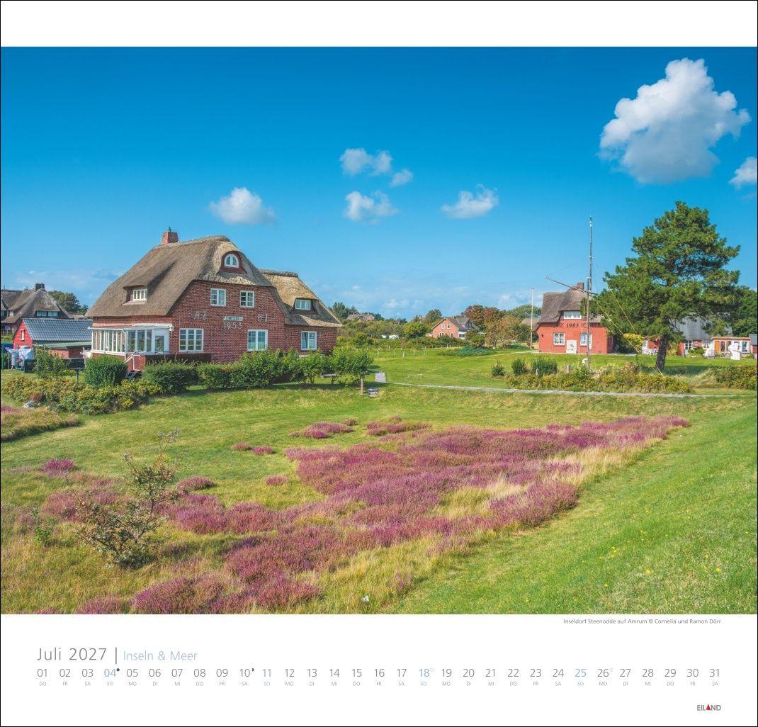 Beispielinhalt (Bild) Inseln und Meer Edition Kalender 2027