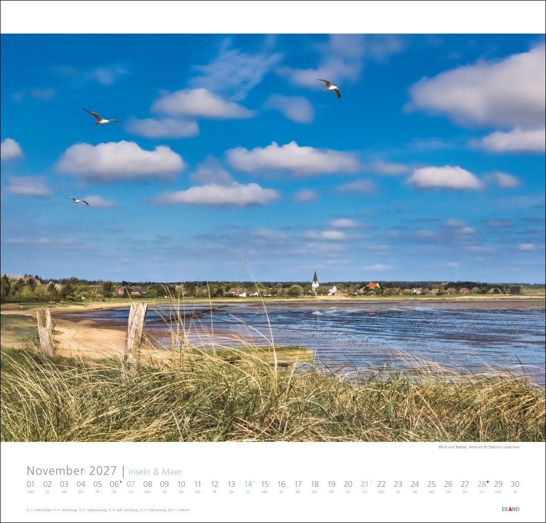Beispielinhalt (Bild) Inseln und Meer Edition Kalender 2027