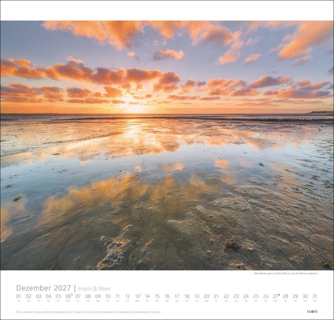 Beispielinhalt (Bild) Inseln und Meer Edition Kalender 2027