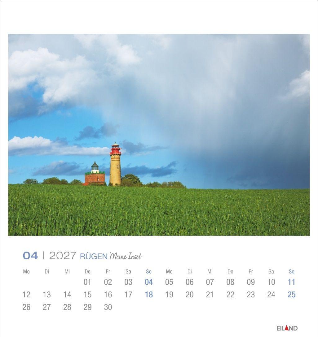 Beispielinhalt (Bild) Rügen Postkartenkalender 2027 - Meine Insel