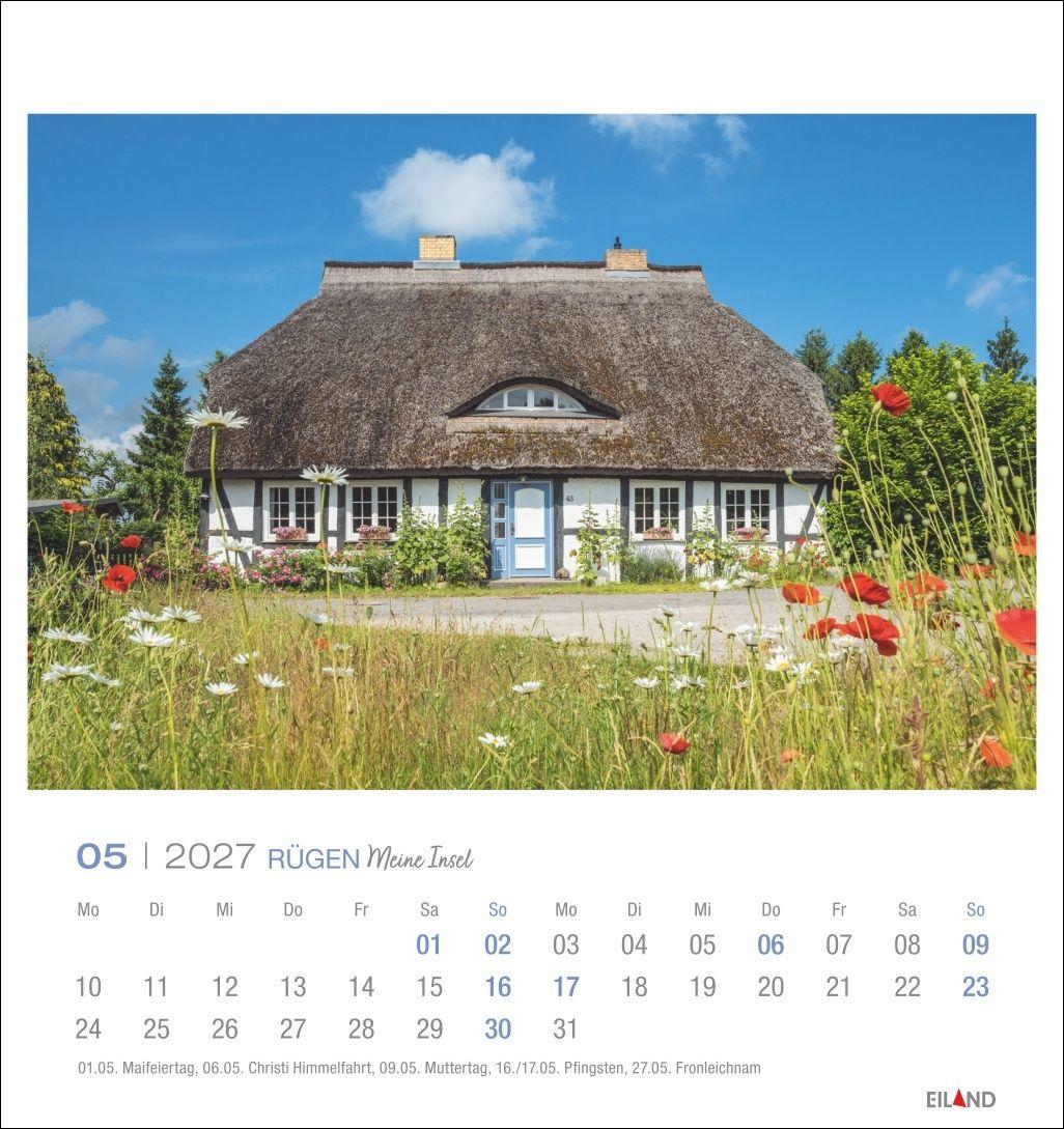 Beispielinhalt (Bild) Rügen Postkartenkalender 2027 - Meine Insel