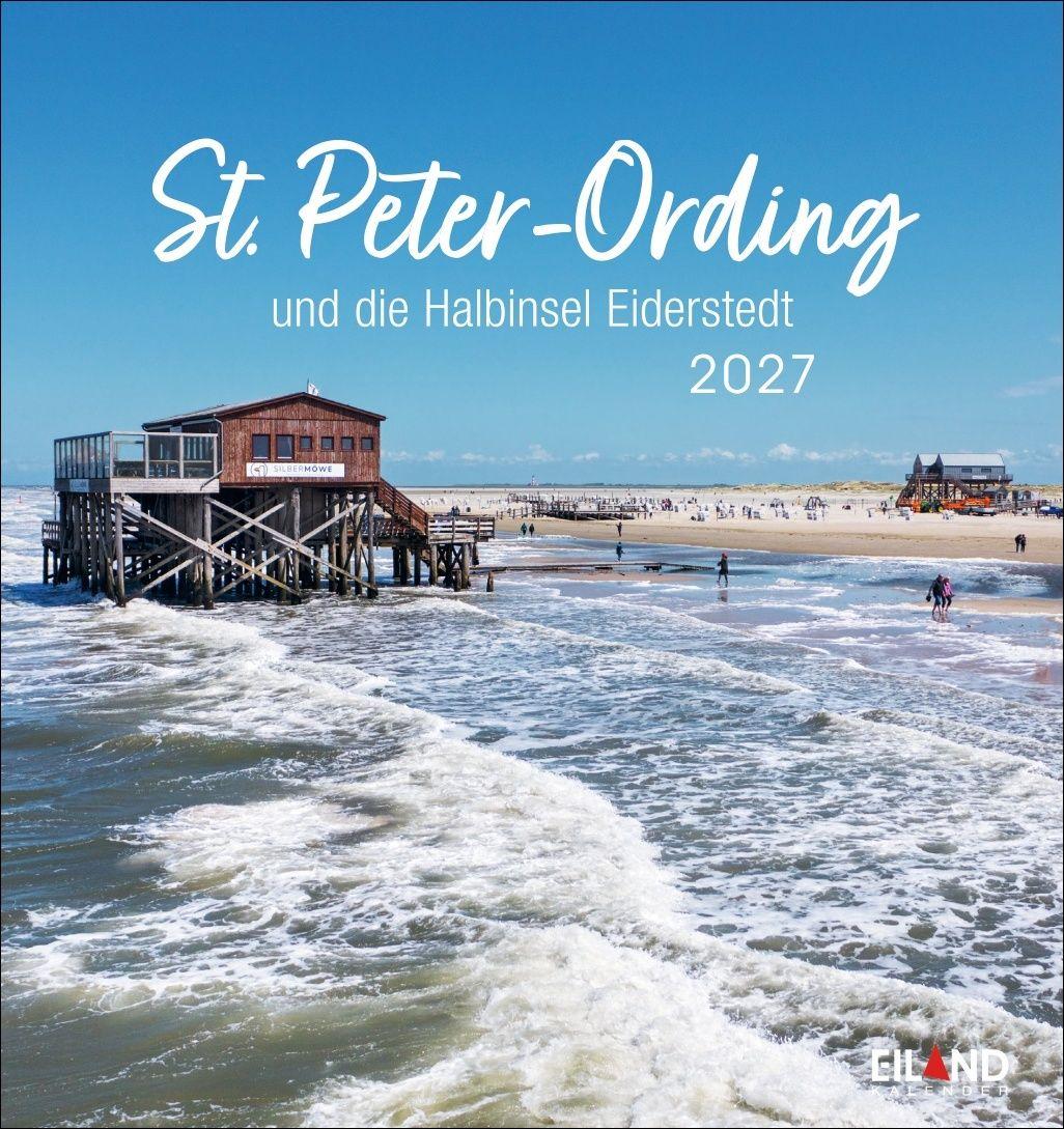 Vorderes Coverbild St. Peter-Ording und die Halbinsel Eiderstedt Postkartenkalender 2027 - und die Halbinsel Eiderstedt