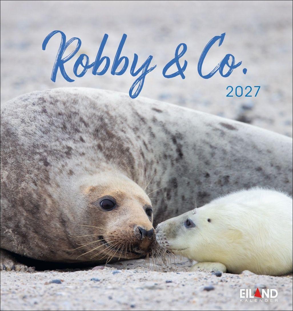 Vorderes Coverbild Robby & Co. Postkartenkalender 2027