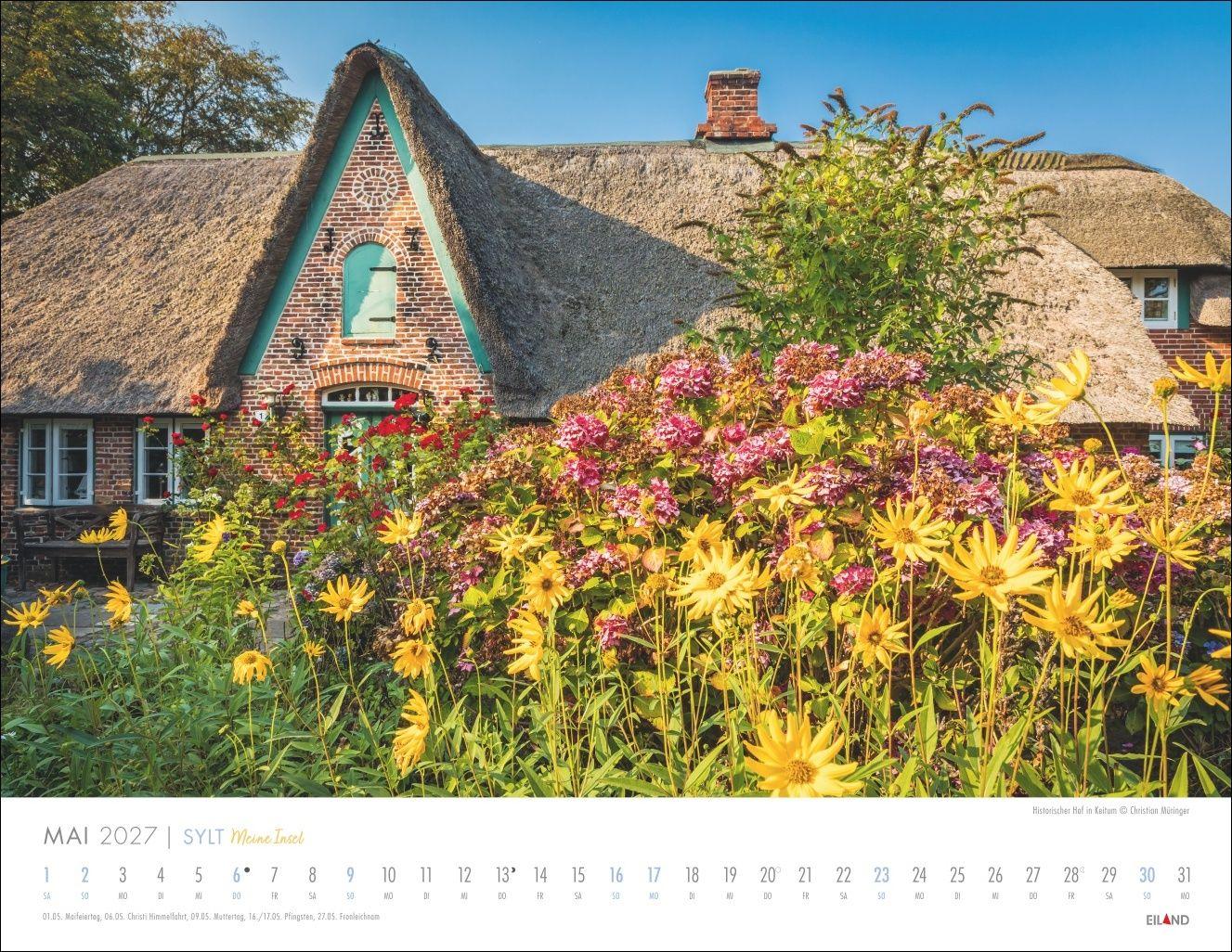 Beispielinhalt (Bild) Sylt - Meine Insel Kalender 2027