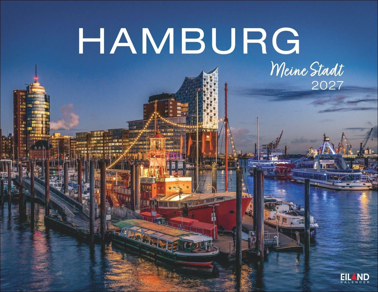 Vorderes Coverbild Hamburg - Meine Stadt Kalender 2027