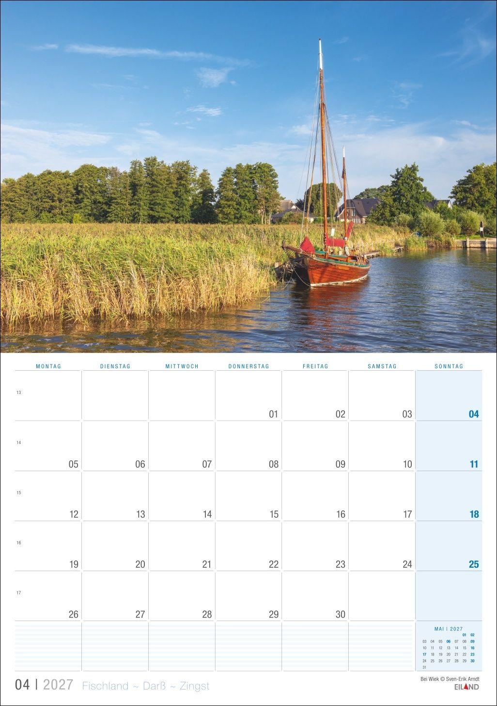 Beispielinhalt (Bild) Fischland - Darß - Zingst Kalender 2027