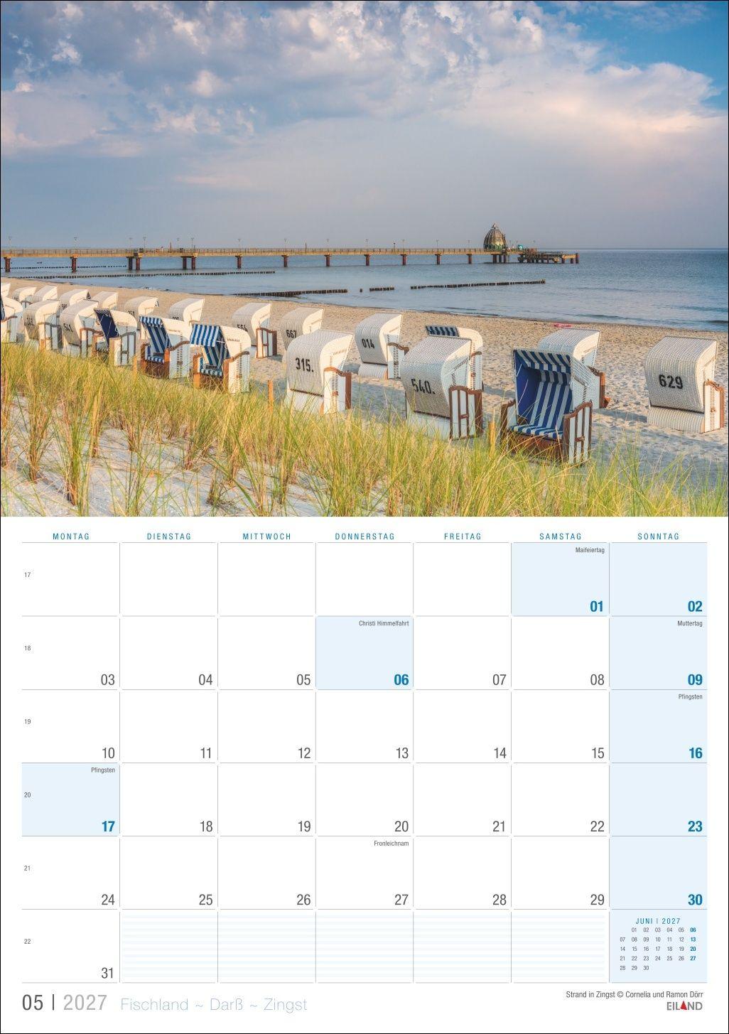 Beispielinhalt (Bild) Fischland - Darß - Zingst Kalender 2027