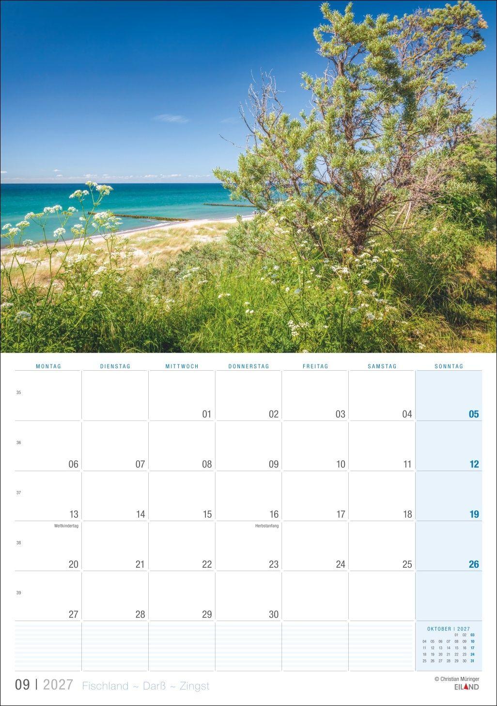 Beispielinhalt (Bild) Fischland - Darß - Zingst Kalender 2027