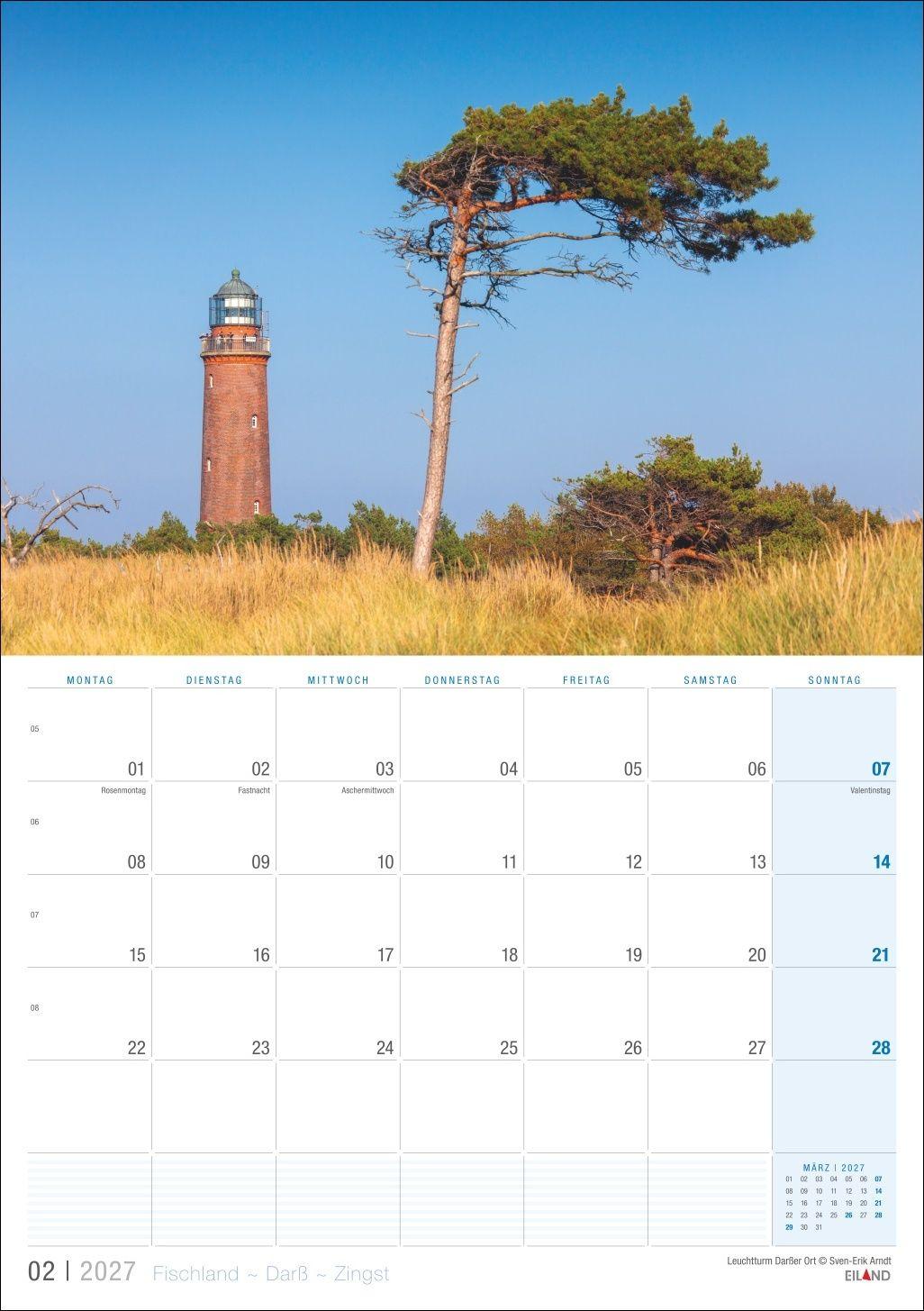 Beispielinhalt (Bild) Fischland - Darß - Zingst Kalender 2027