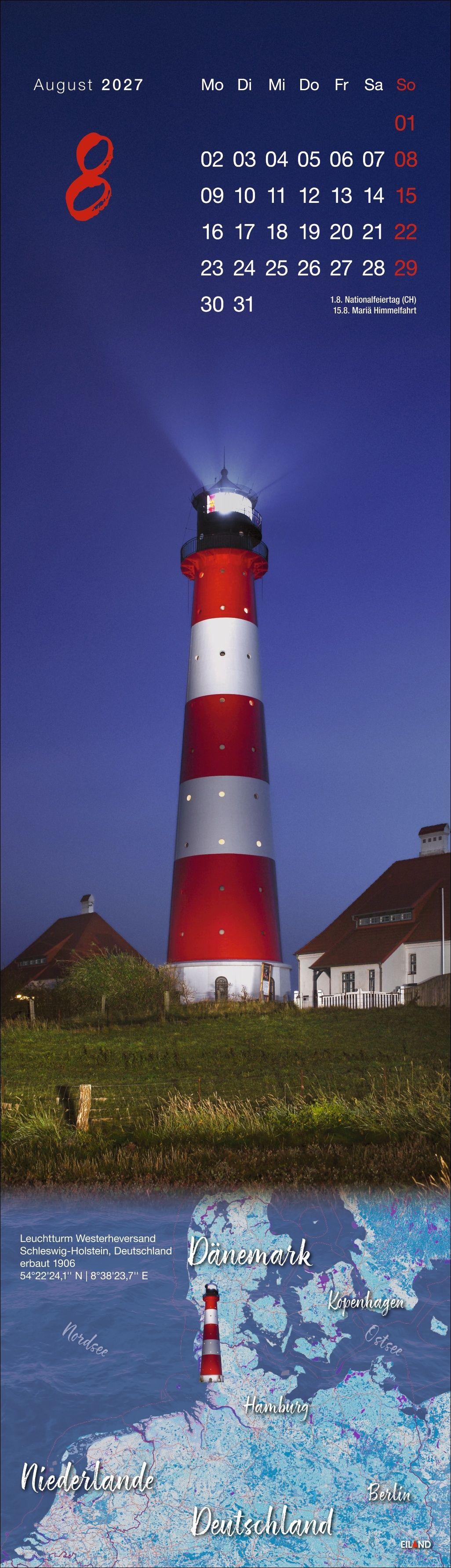 Beispielinhalt (Bild) LongEiland Kalender 2027