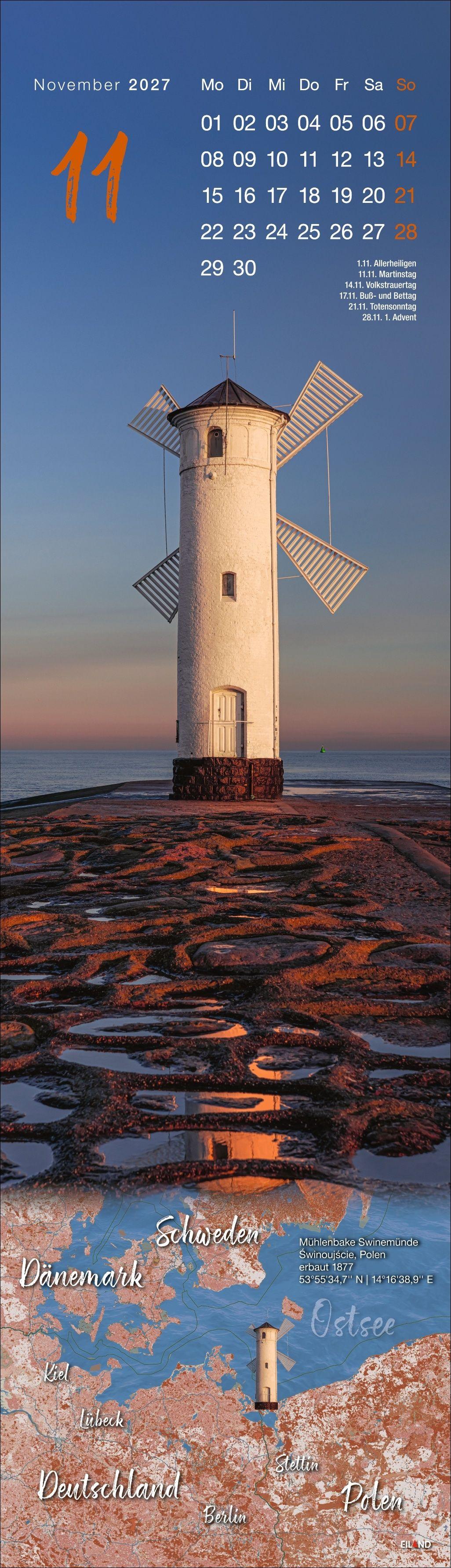 Beispielinhalt (Bild) LongEiland Kalender 2027