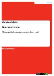Vorderes Coverbild Konstruktivismus