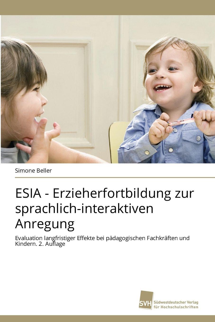 Vorderes Coverbild ESIA - Erzieherfortbildung zur sprachlich-interaktiven Anregung