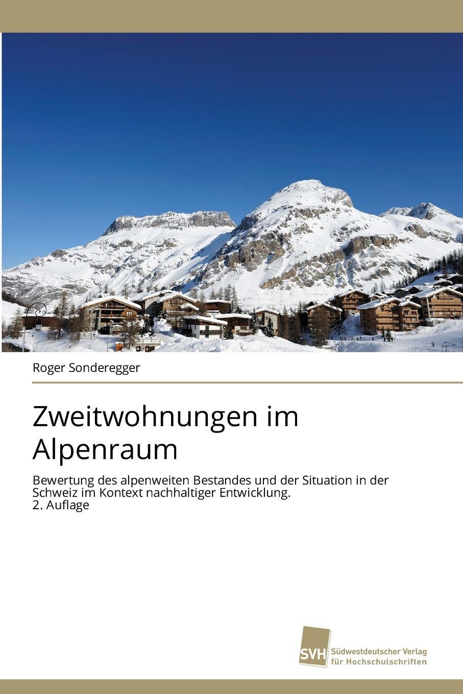 Vorderes Coverbild Zweitwohnungen im Alpenraum
