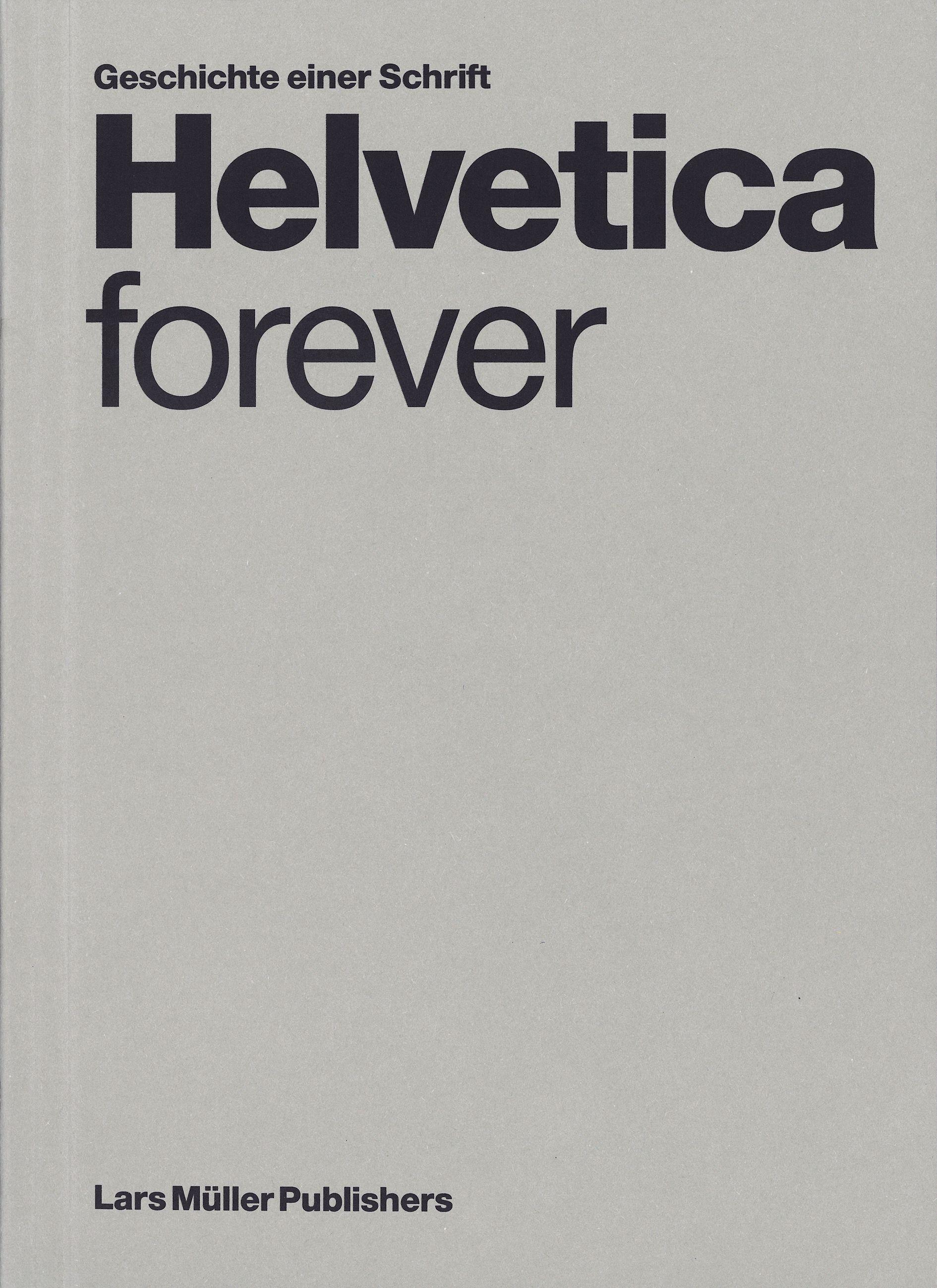 Vorderes Coverbild Helvetica forever
