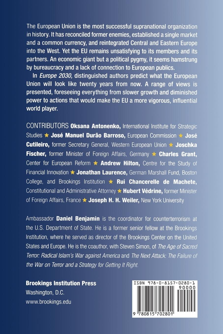 Rückseitencover Europe 2030