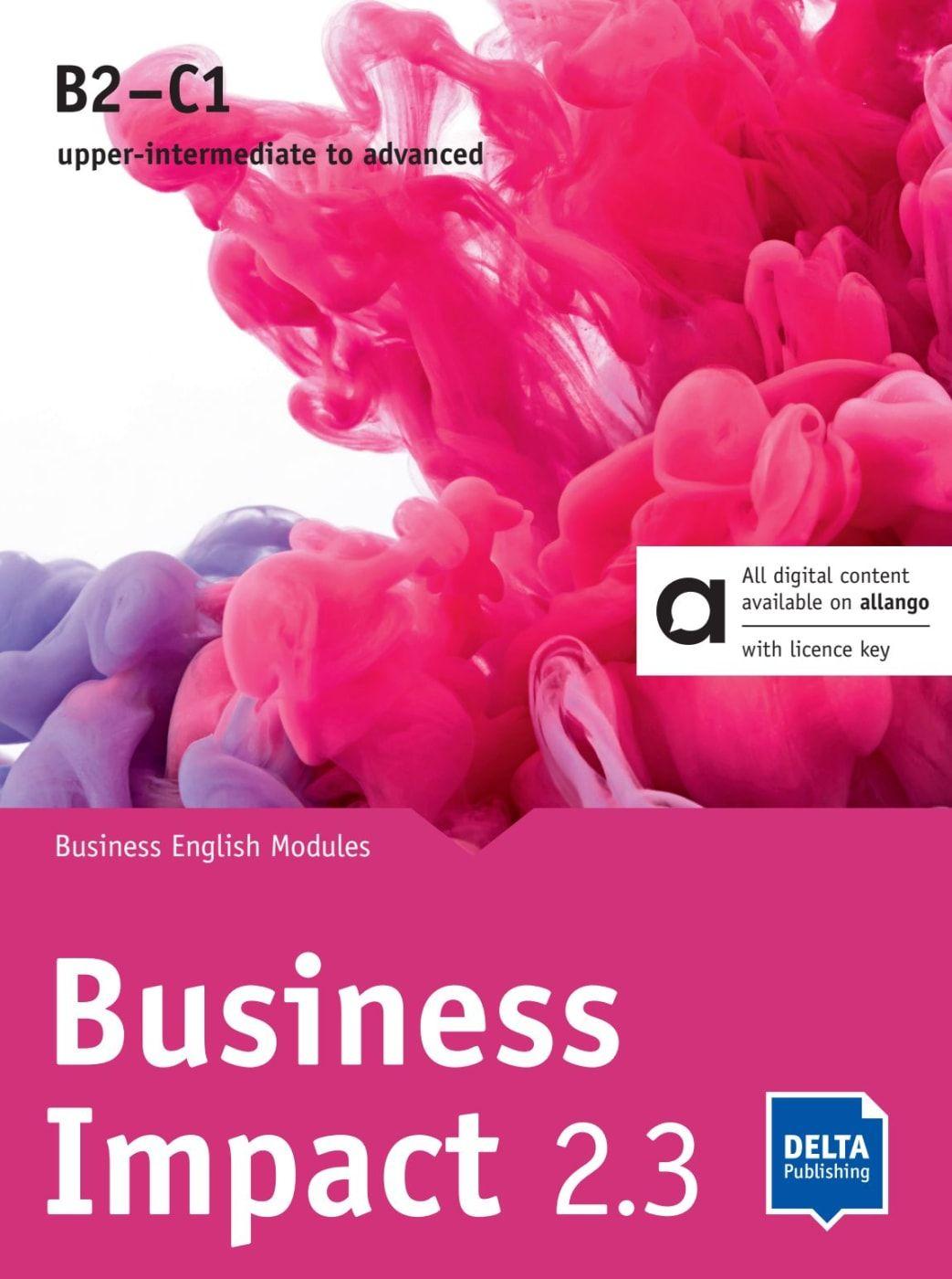 Vorderes Coverbild Business Impact 2.3 B2-C1 - Hybrid Edition allango