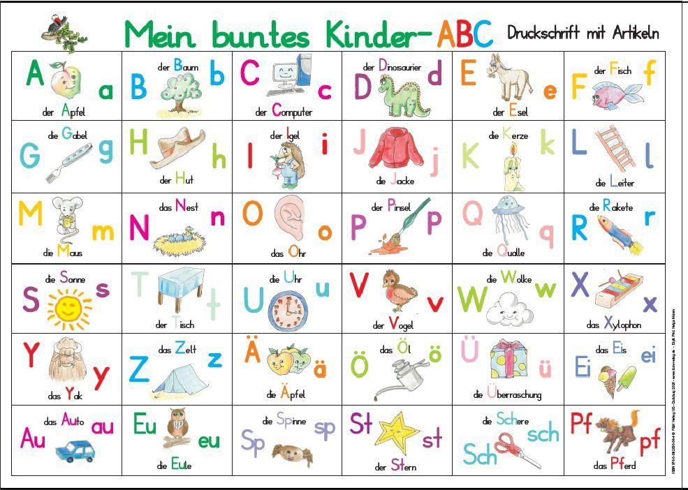 Vorderes Coverbild Mein buntes Kinder-ABC
