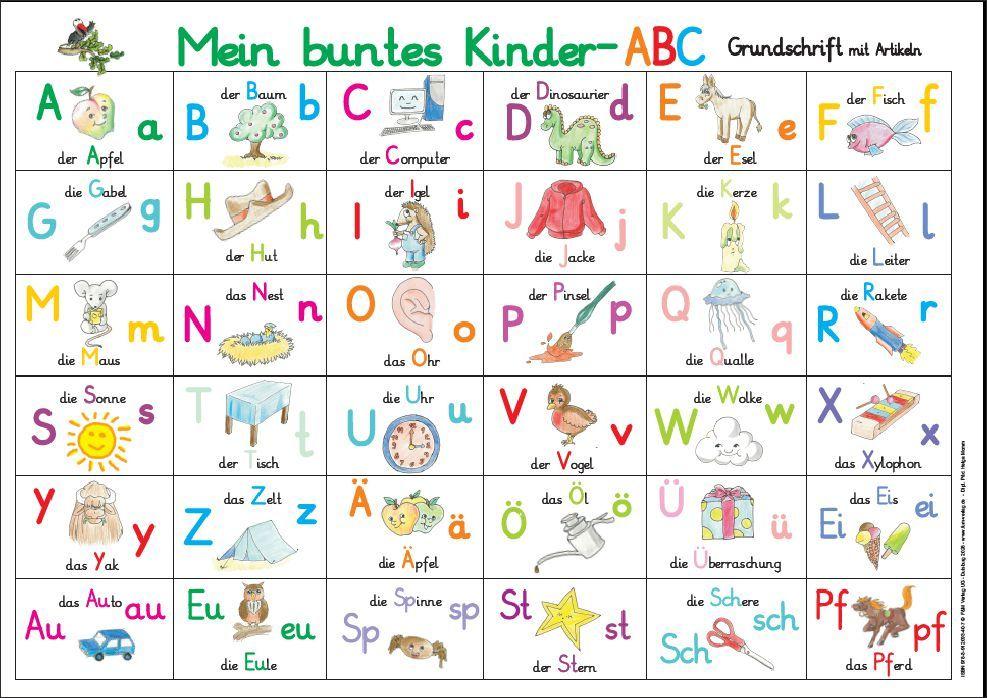 Vorderes Coverbild Mein buntes Kinder-ABC