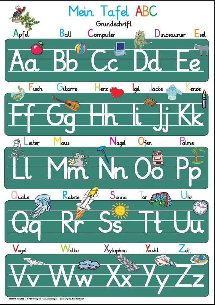 Vorderes Coverbild Mein Tafel-ABC in Grundschrift