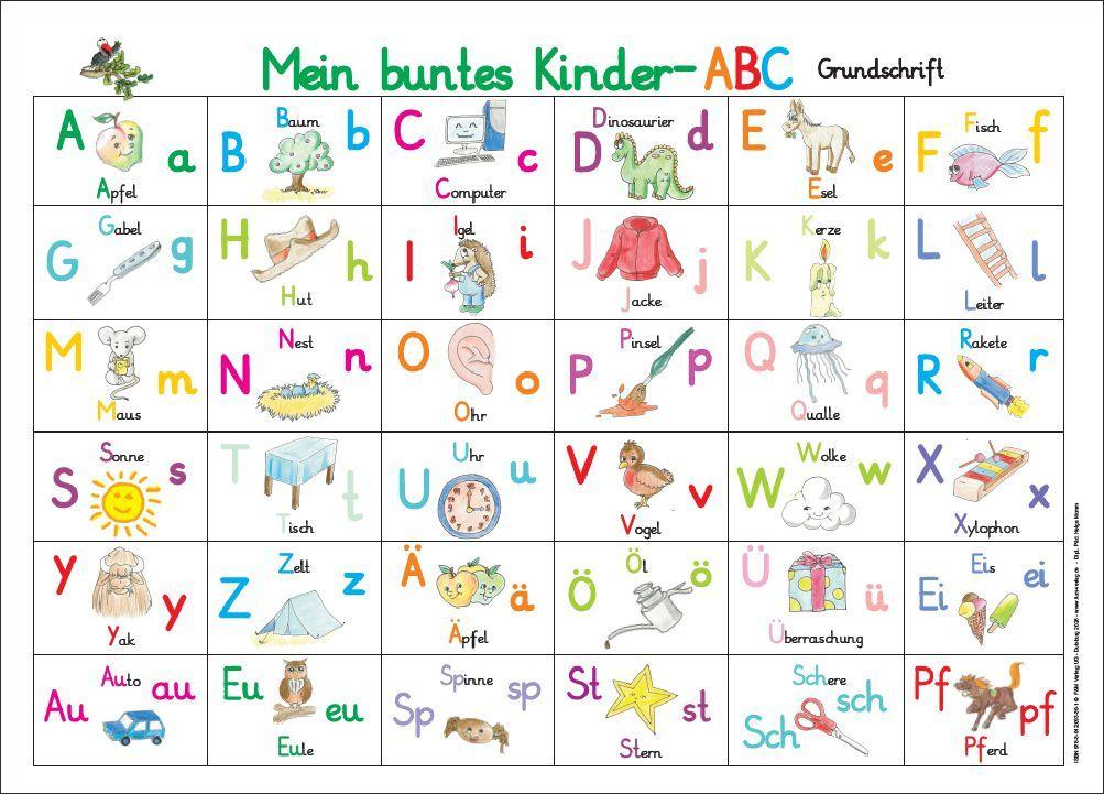 Vorderes Coverbild Mein buntes Kinder-ABC