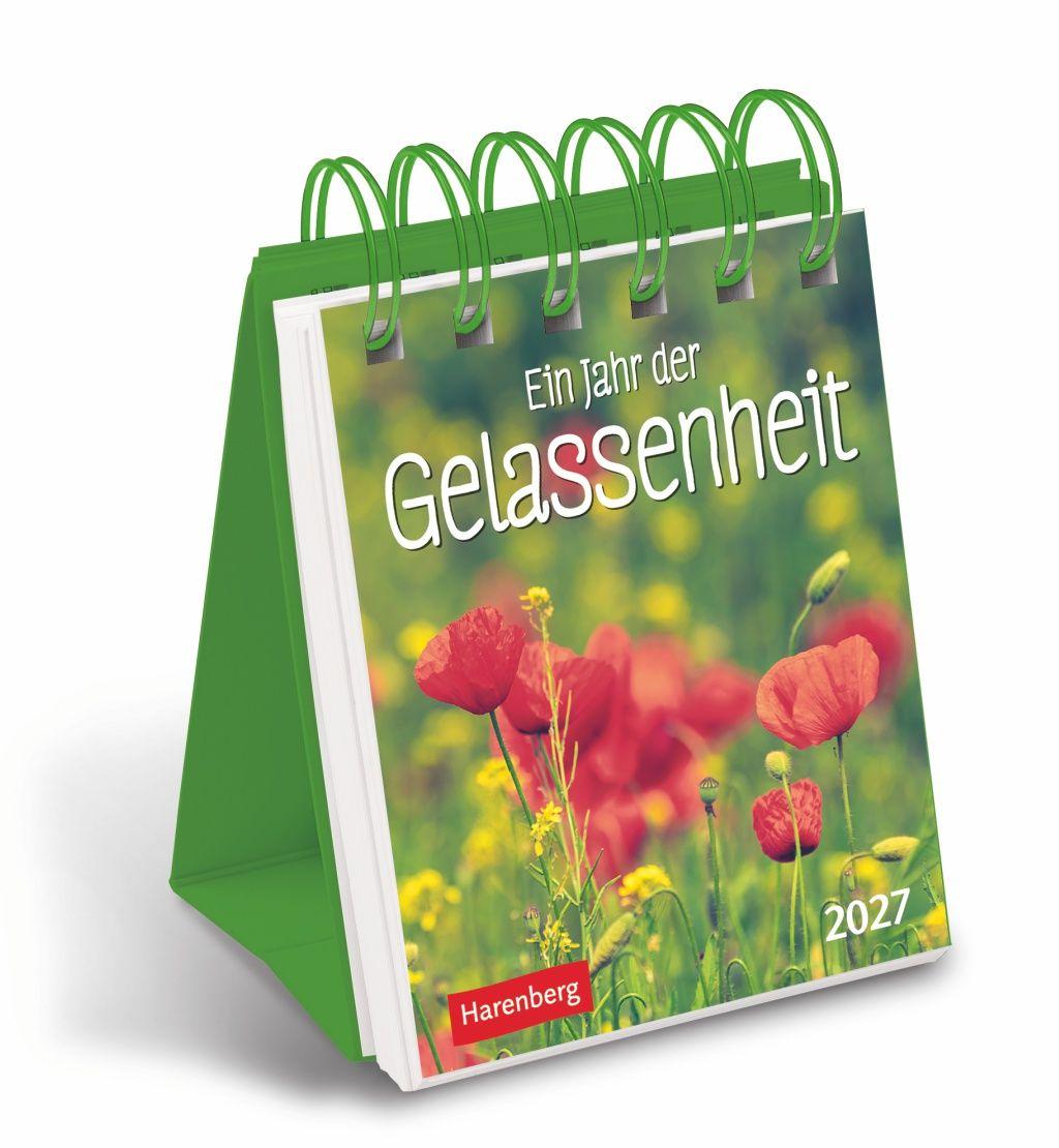 Vorderes Coverbild Ein Jahr der Gelassenheit Mini-Geschenkkalender 2027