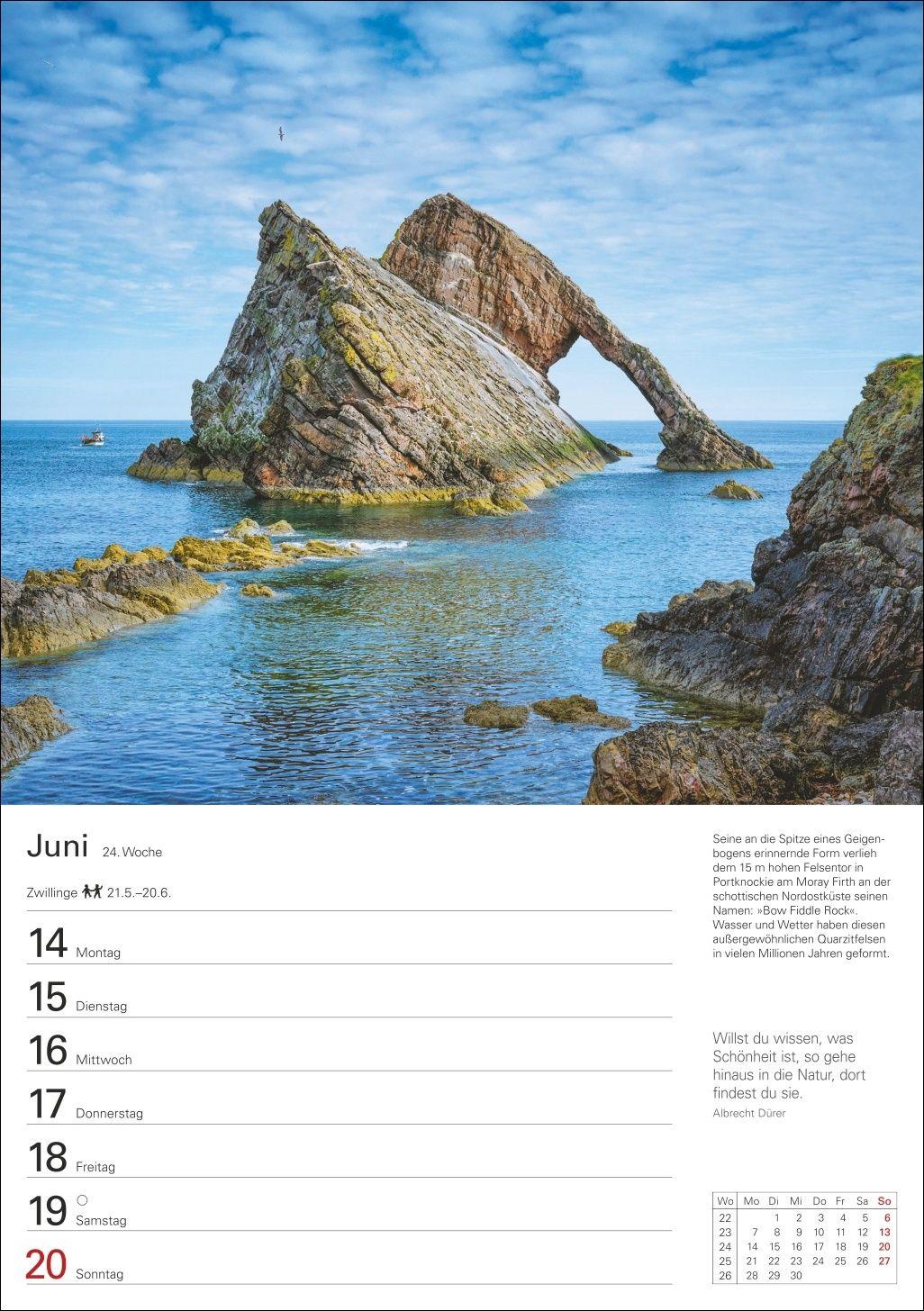 Beispielinhalt (Bild) Schottland Wochenplaner 2027 - Eine Reise in 53 Bildern