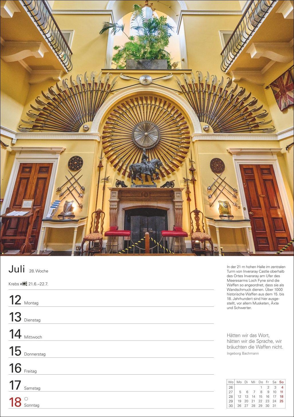 Beispielinhalt (Bild) Schottland Wochenplaner 2027 - Eine Reise in 53 Bildern