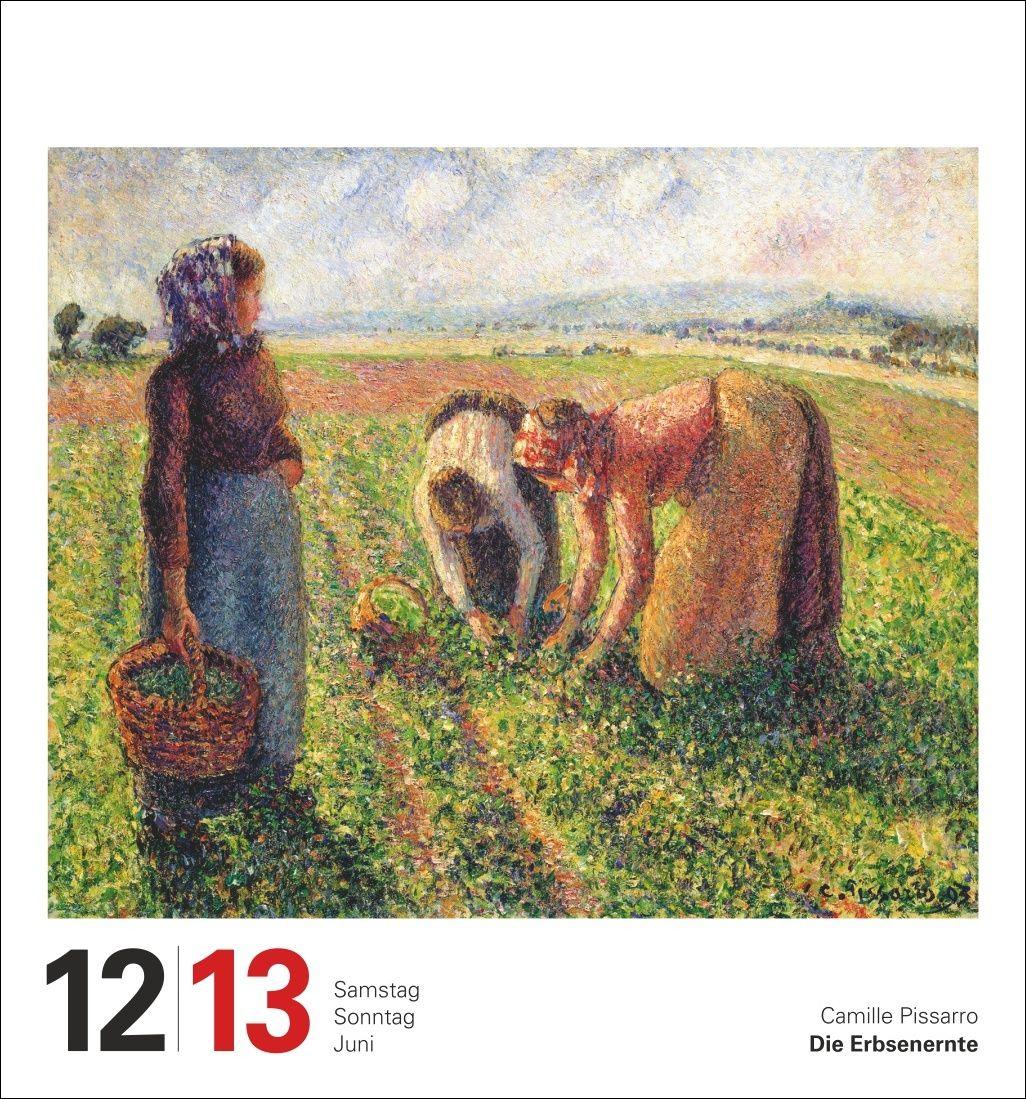 Beispielinhalt (Bild) Kunst Tagesabreißkalender 2027 - Kulturkalender - Künstler, Werke, Museen