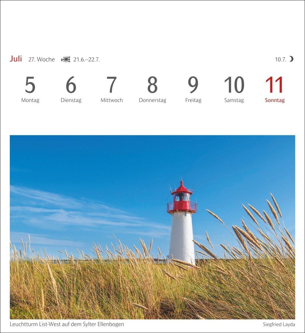 Beispielinhalt (Bild) Lichtblicke Postkartenkalender 2027 - Wochenkalender mit 53 Postkarten