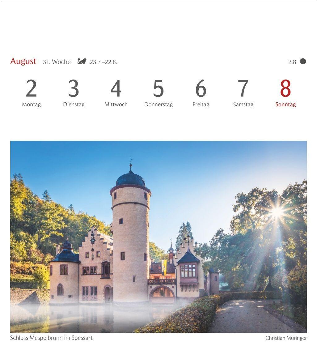 Beispielinhalt (Bild) Lichtblicke Postkartenkalender 2027 - Wochenkalender mit 53 Postkarten